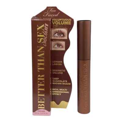 Too Faced Better Than Sex Mascara Chocolate - Size 8.0mL / 0.27 Oz. New in Box