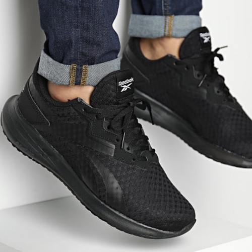 Мужские беговые кроссовки Reebok Energen Plus 2, черные кроссовки #427