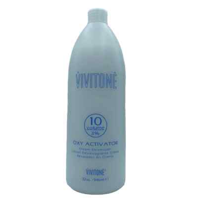 Vivitone 10 Volume Cream Oxy Activator/Developer 32oz.