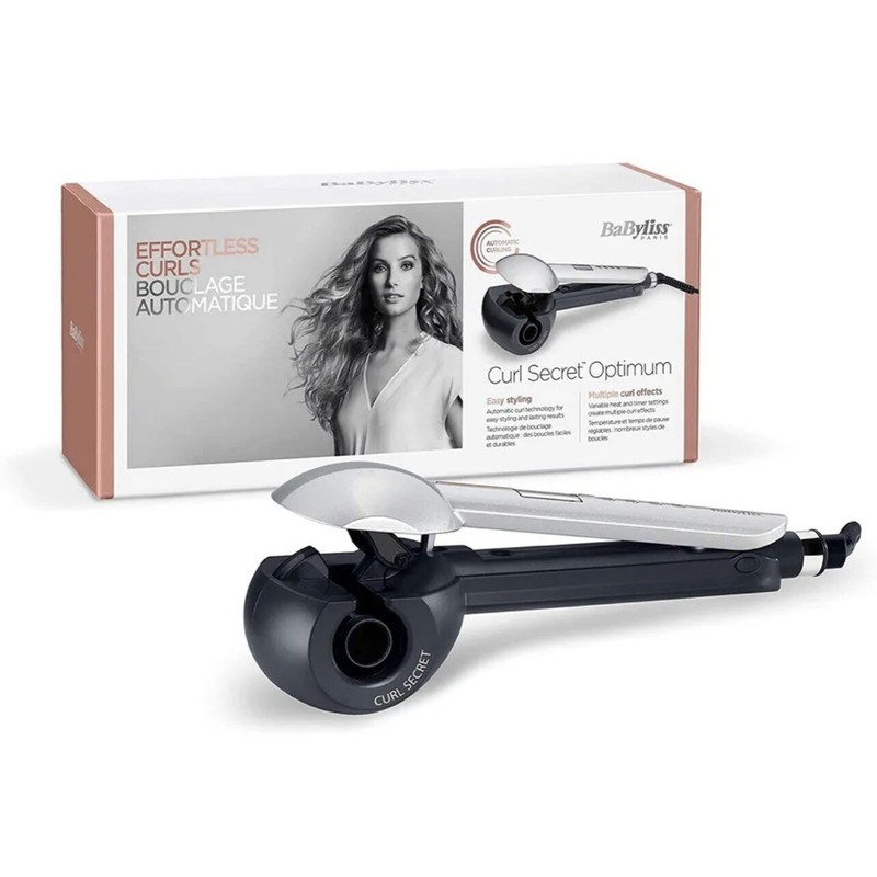 Babyliss - C1600e - Boucleur Automatique Curl Secret Optimum - Noir Et Gris