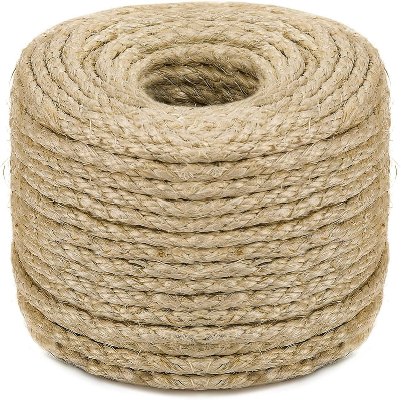Sisal Rope for Cat Scratching Post Tree Tower Replacement for Repairing Recoveri