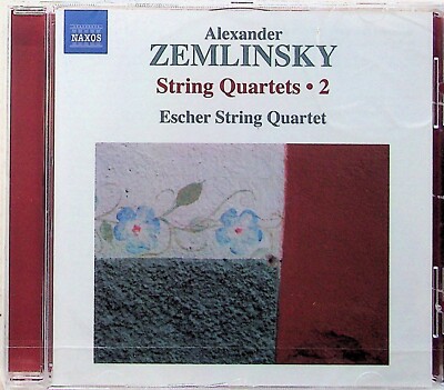 Zemlinsky: String Quartets Volume 2 -The Escher Quartet CD (NEW 2014 Naxos)