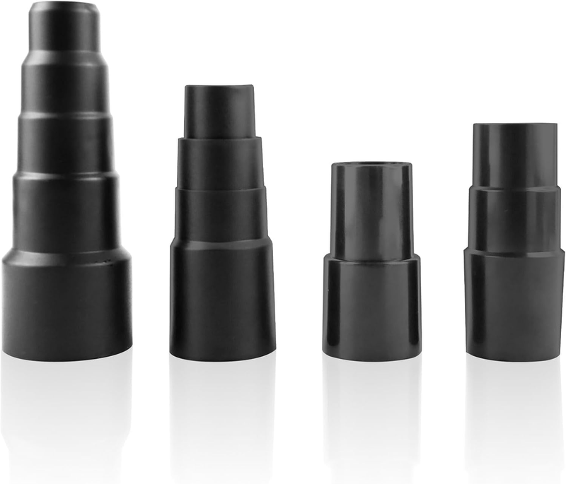 4 Pcs Vacuum Hose Adapter Kit Attachment Adapter Pool Supply 1 1/2'' to 1 3/8'' to 1 1/4'' 1''To 1 1/8'' to 1 3/8