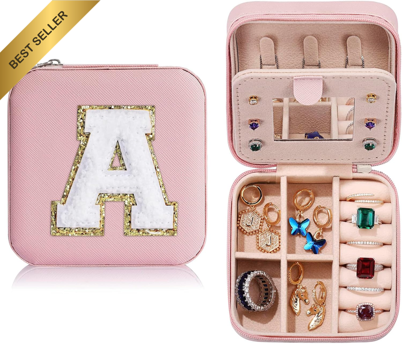 Compact Travel Jewelry Organizer for Women & Girls - Birthday Gift