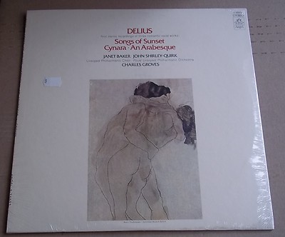 Groves/Baker/Shirley-Quirk DELIUS Songs of Sunset, Cynara - Angel S-36603 SEALED