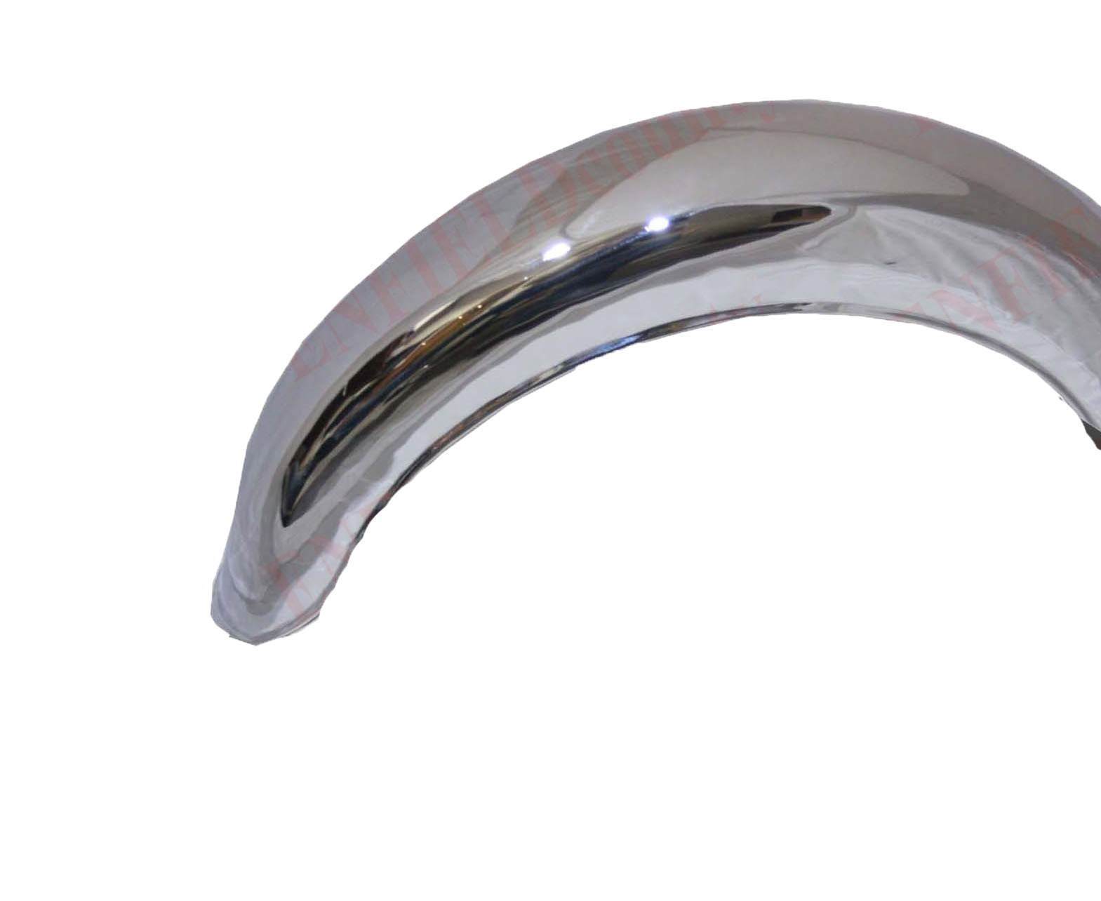 For Norton Featherbed Slimline Rear Mudguard Fender Chrome Plated Repro 