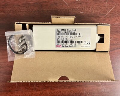 New Japan Radio Ku-Band PLL LNB  MODEL NJR2835S  Freq.11.70-12.20 Ghz