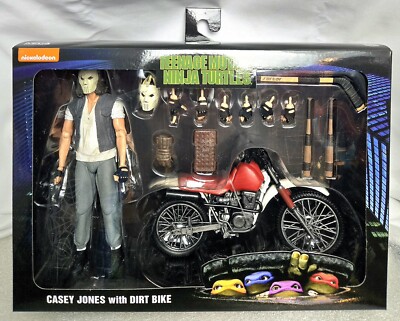 CASEY JONES W/DIRT BIKE Teenage Mutant Ninja Turtles NECA Walmart TMNT 2024