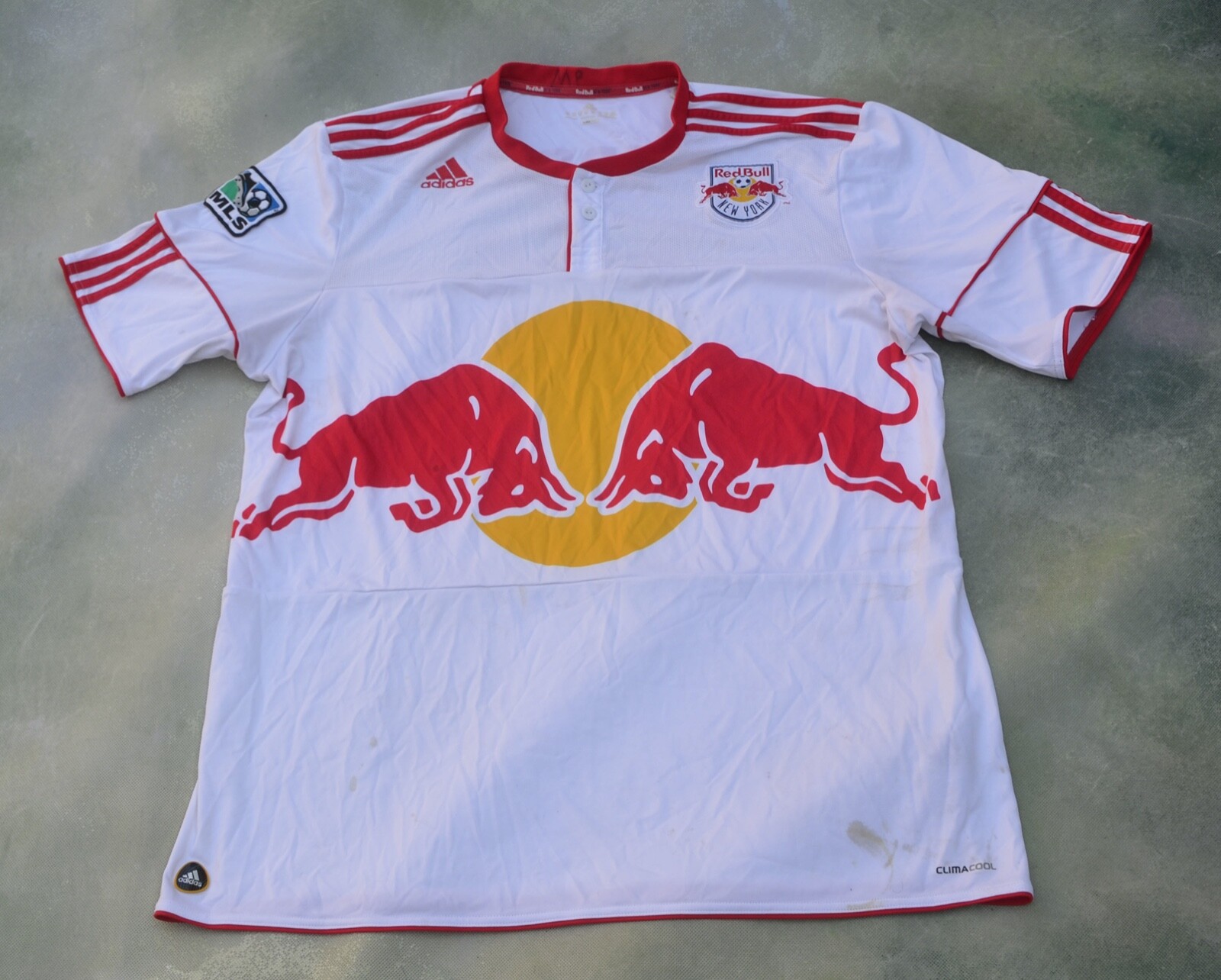 Adidas MLS New York Red Bulls Thierry Henry #14 Jersey Size Adidas MLS New York Red Bulls Thierry Henry #14 Jersey Size