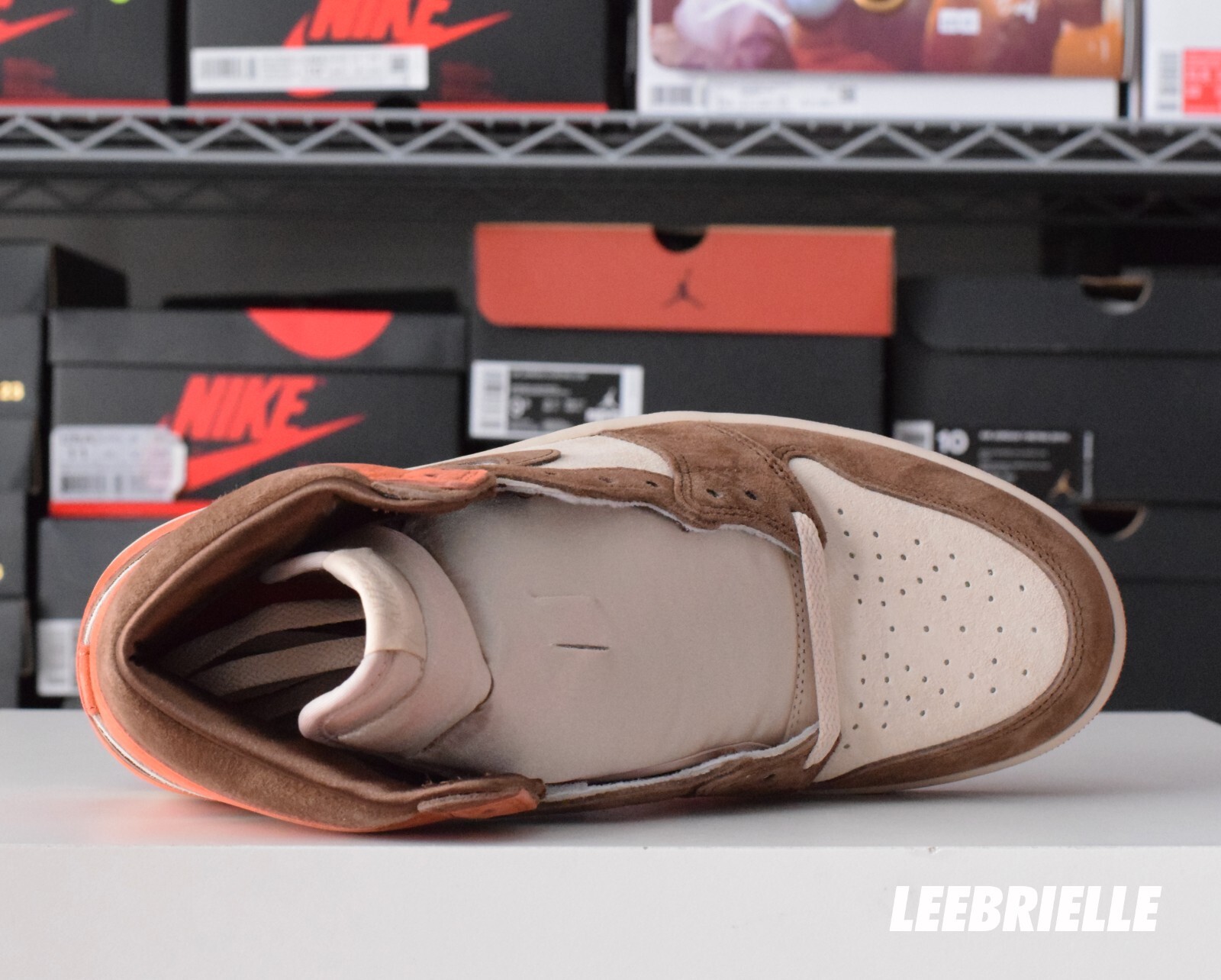 Pre-owned Jordan Fq2941-200 - Wmns Air  1 Retro High Og Sp Dusted Clay Cacao Wow In Multicolor