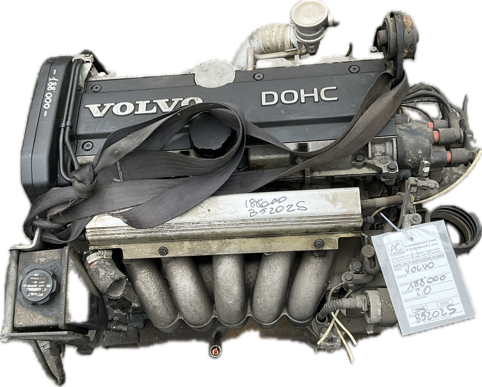 Motore per modello  VOLVO 850 2.0 benzina , 188000KM , codice motore B5202S