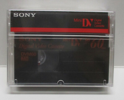 1 Sony HC20E DV6 Mini DV digital video tape for DCR HC21