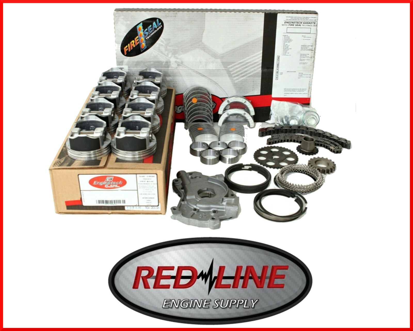 ENGINE REBUILD REPAIR KIT FOR 2002 2003 CHEVROLET GMC GEN III 6.0L LQ9 VIN "N"