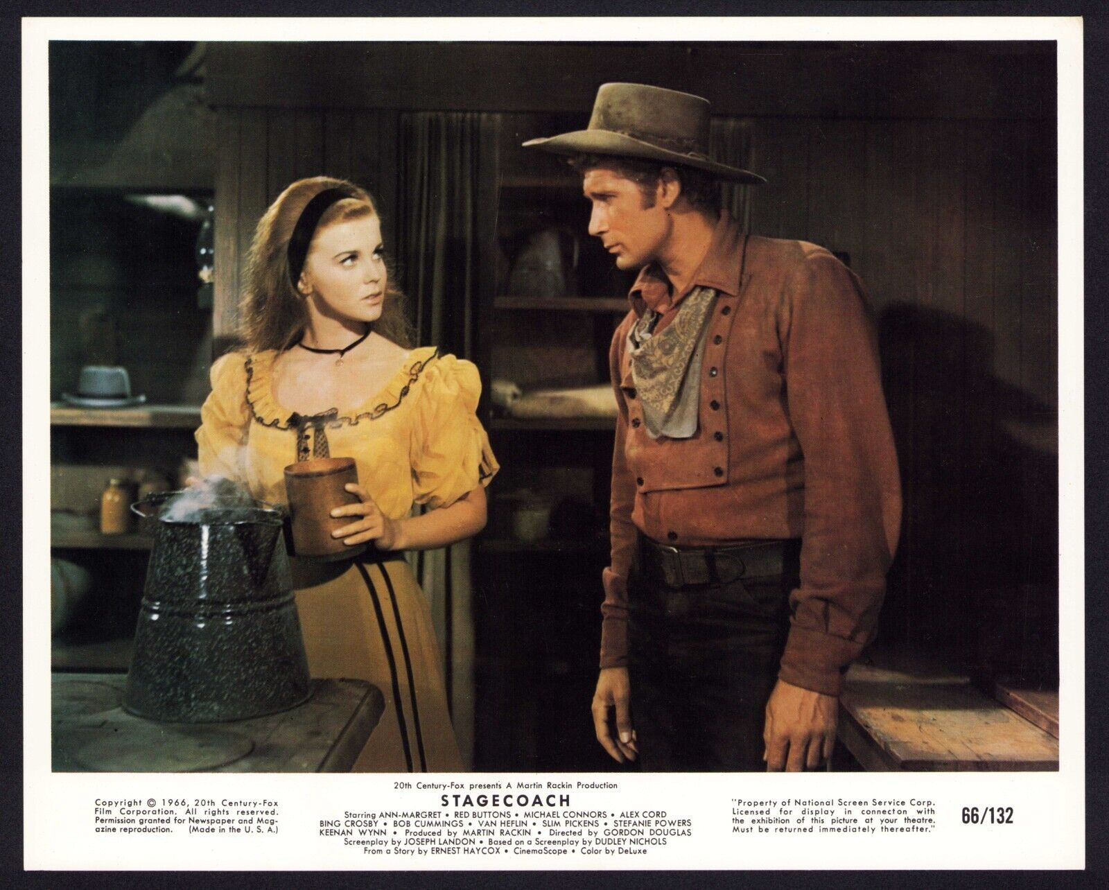 映画チラシ 駅馬車 アレックス・コード アン・マーグレット 他 駅馬車