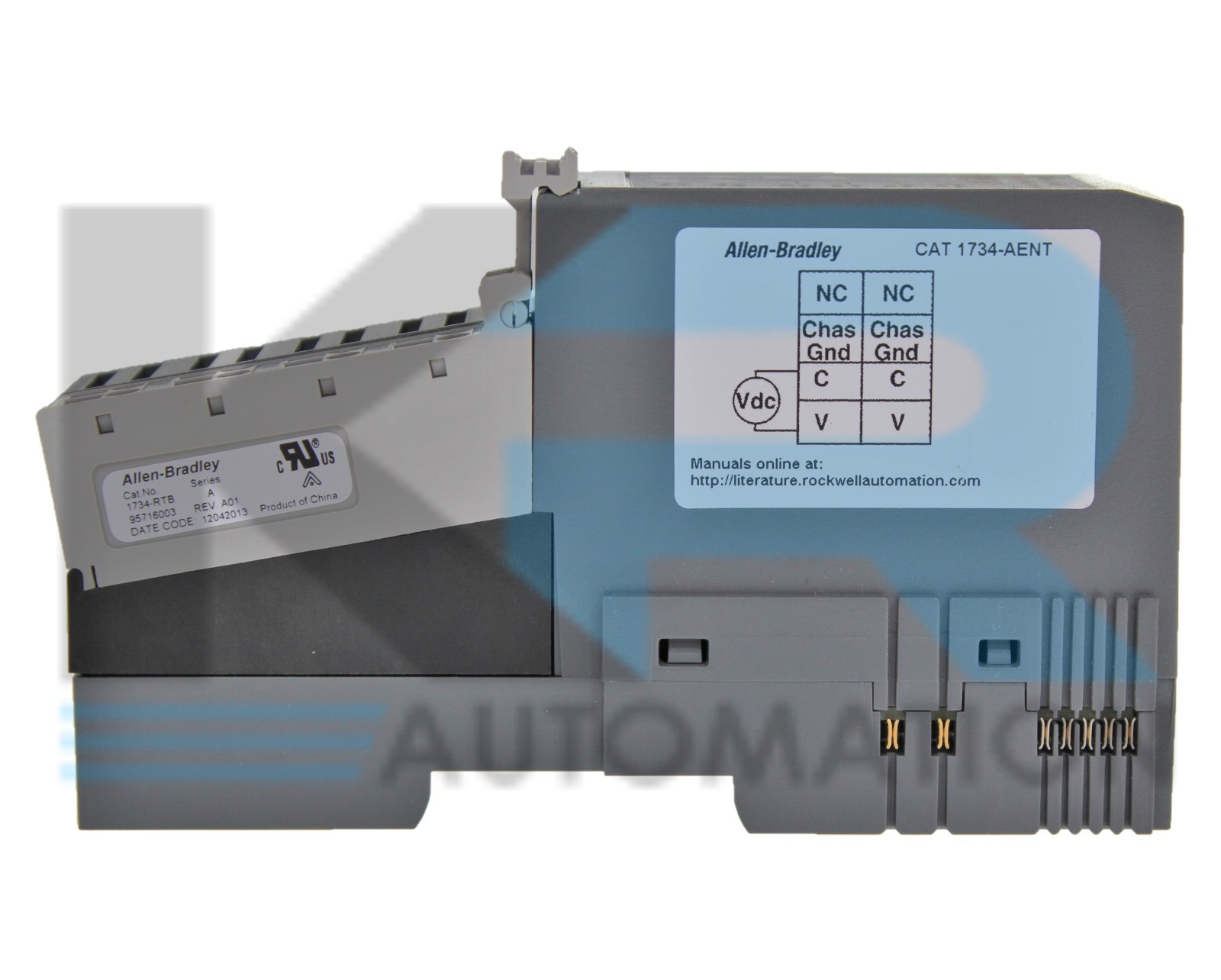 Allen Bradley 1734-AENT Series B Point I/O EtherNet/IP TP Media Adapter FW 4.003