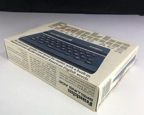 NEW Franklin Spelling Ace  Thesaurus Gray Merriam Webster SA-98