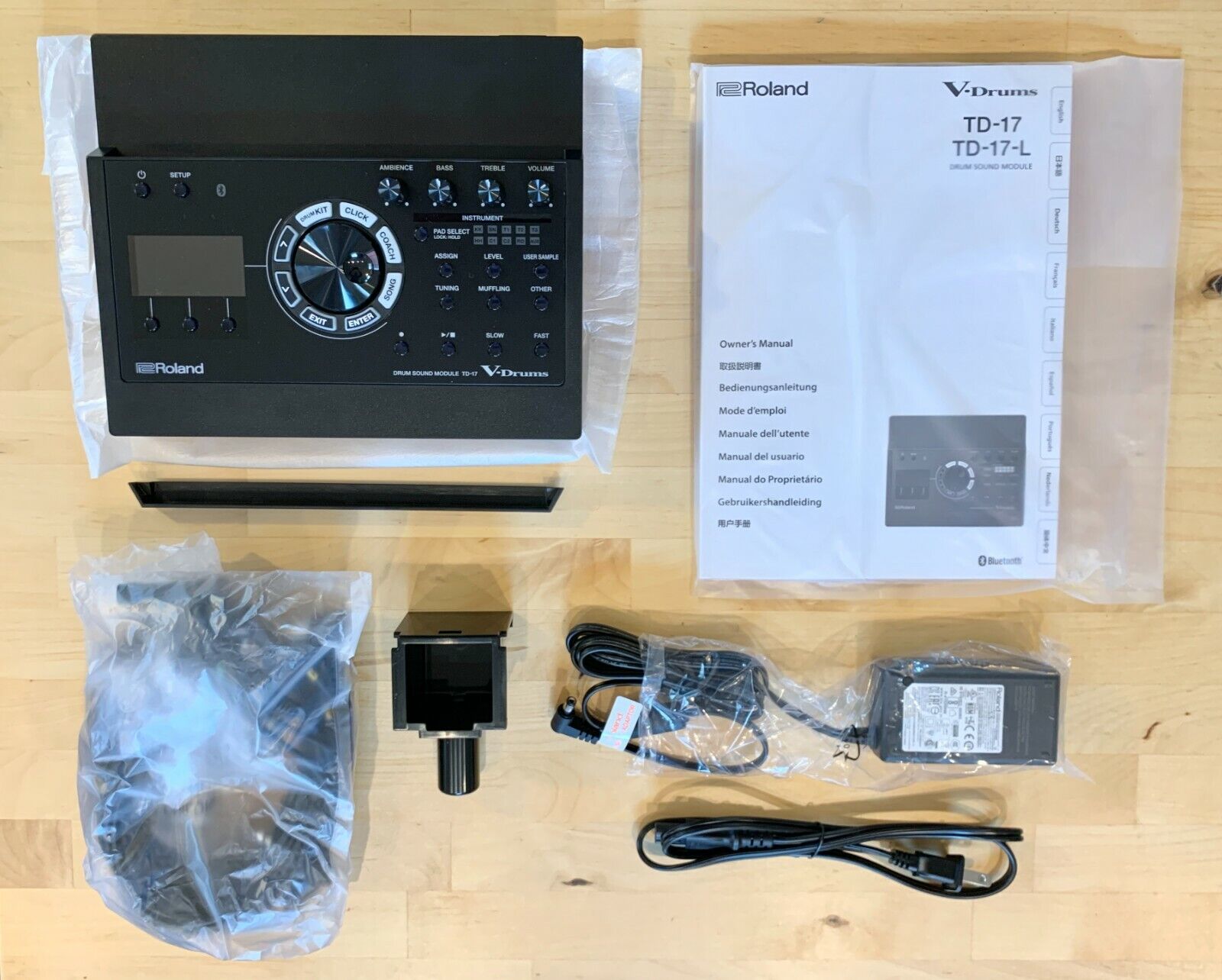 NEW Roland V-Drums TD-17 Sound Module with Sample Import and NEW Roland V-Drums TD-17 Sound Module with Sample Import and
