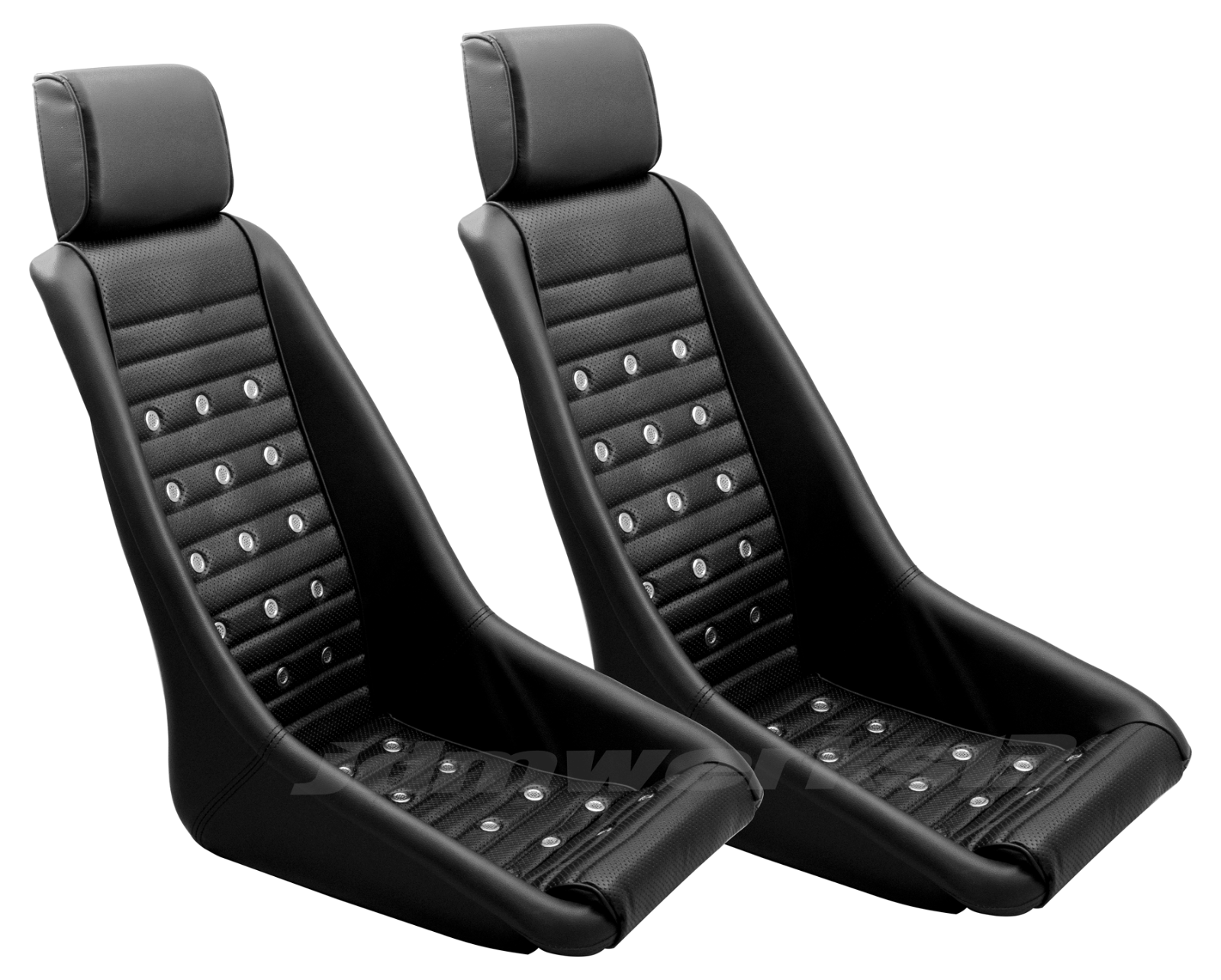 Retro Classic Kpgc10 Vintage Racing Bucket Seats (perforated W