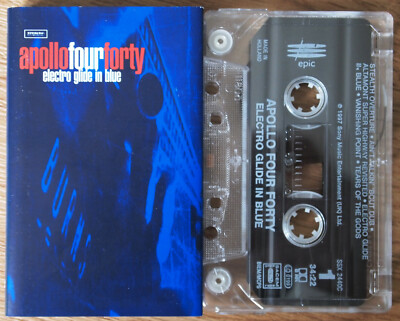 APOLLOFOURFORTY - ELCTRO GLIDE IN BLUE (STEALTH SONIC SSX2440C) 1997 UK CASSETTE
