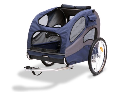 Solvit HoundAbout II Pet Bicycle Trailer, Aluminum ...