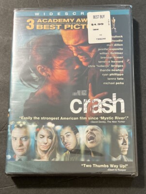 NEW CRASH DVD 2005 Matt Dillon, Sandra Bullock, Don Cheadle, Ryan Phillippe