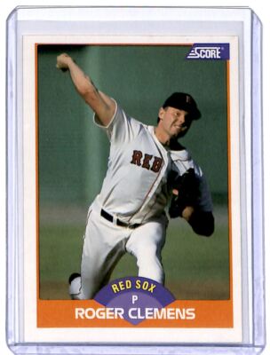 1989 Score Roger Clemens Boston Red Sox #350 | eBay