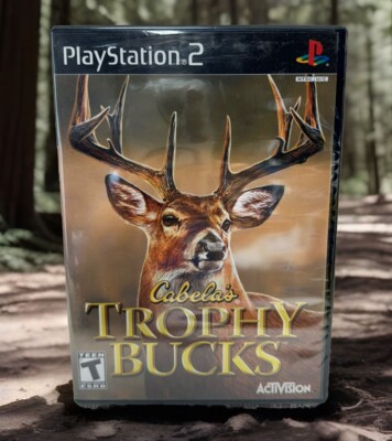 Cabela's Trophy Bucks (Sony PlayStation 2, 2007) NEW Factory Sealed Black Label