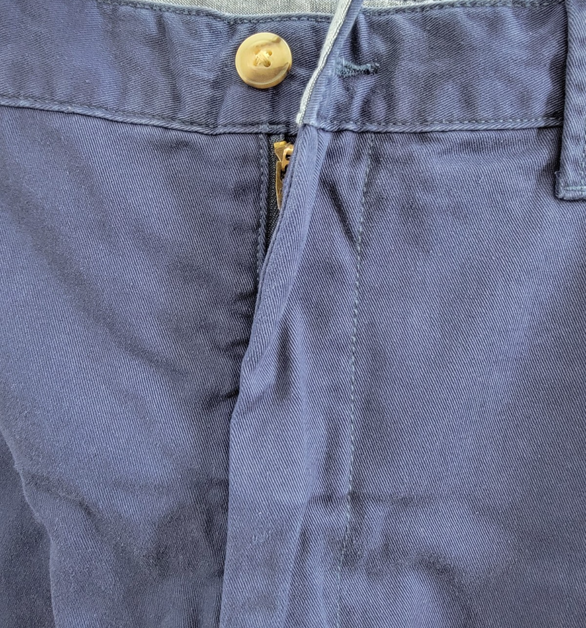Polo Ralph Lauren Big & Tall Classic-Fit Chino Shorts Men's 46B/46G Navy Button~ - Picture 10 of 18