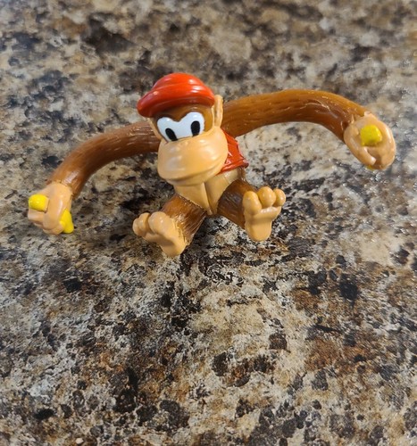Burger King 2002 Nintendo Superstars Diddy Kong Toy Mini PVC