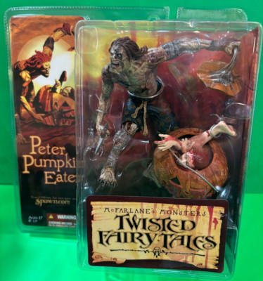 2005 McFarlane Twisted Fairy Tales PETER PUMPKIN EATER 7'' Figure MIP