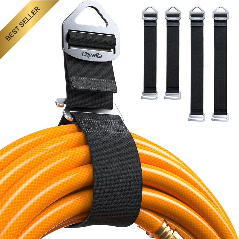 Heavy Duty Extention Cable Tie, Cable Organiser and Hanger (4-Pack), Cable Stora