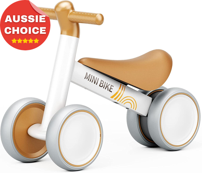 Balance Bike 1 Year Old Ride On First Bike Girls Boys Toddler 10-24 Months