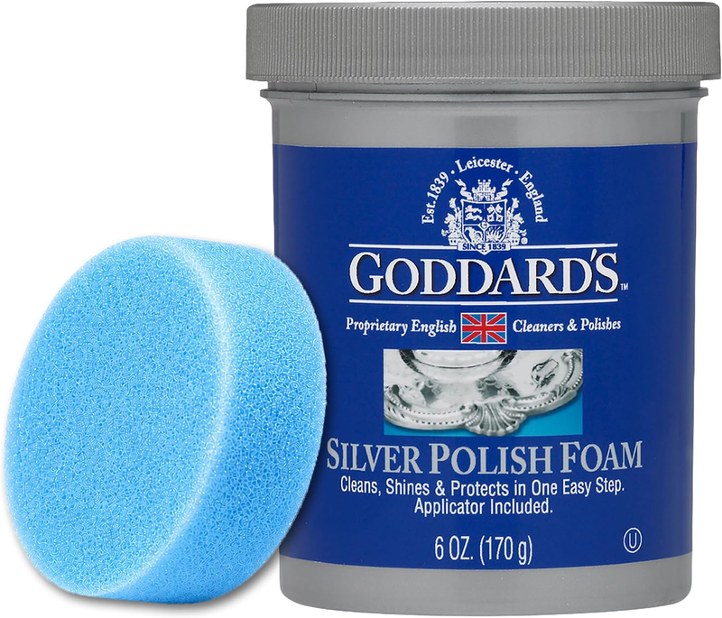Goddard'S Silver Polish Foam – 170 Gram – Silver Cleaner & Tarnish Remover with