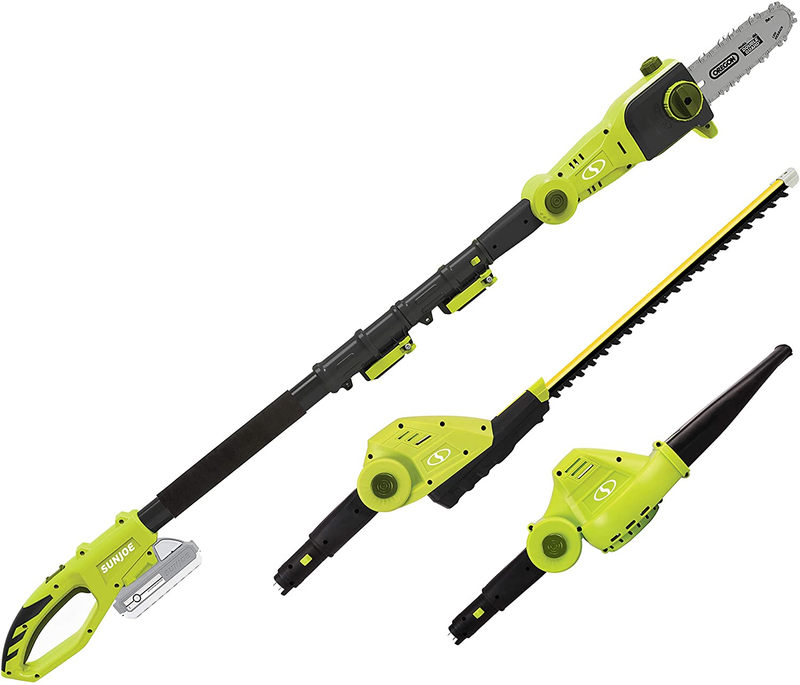 Sun Joe GTS4001C 24-Volt Cordless Lawn Care System (Hedge Trimmer, Pole Saw)