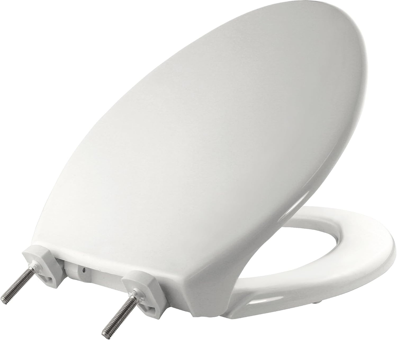 BEMIS 7800TDG 000 Commercial Heavy Duty Closed Front Toilet Seat with Cover That