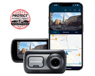 Nextbase 522GW Dash Cam In-Car 1440p Ultra HD GPS WiFi Bluetooth