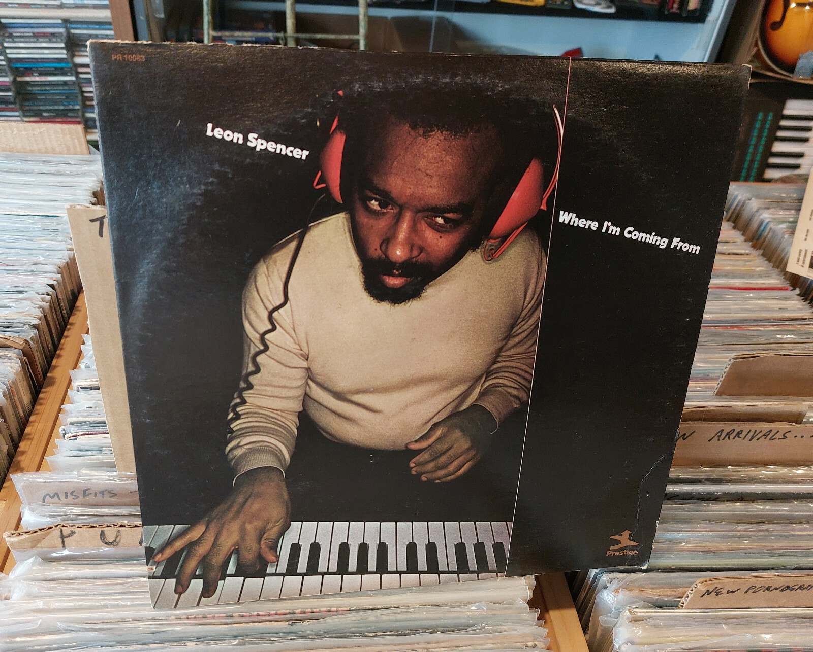 Leon Spencer Jazzレコード LEON SPENCER Where I'm Coming From 1973 Original Prestige