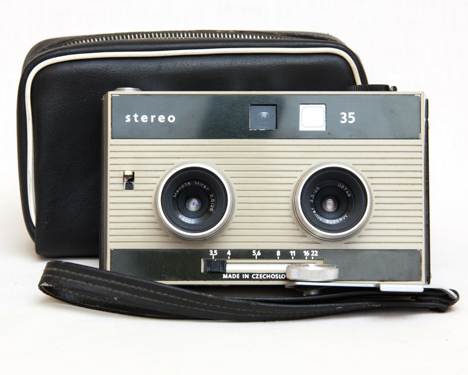Meopta Stereo 35 Camera Czech Miniature 35mm Flexaret Mirar