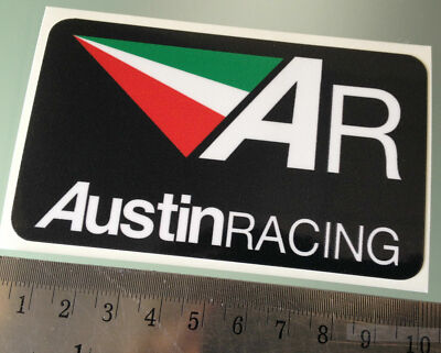 TP Decal Sticker Austin Racing - 100mm x 60mm /987