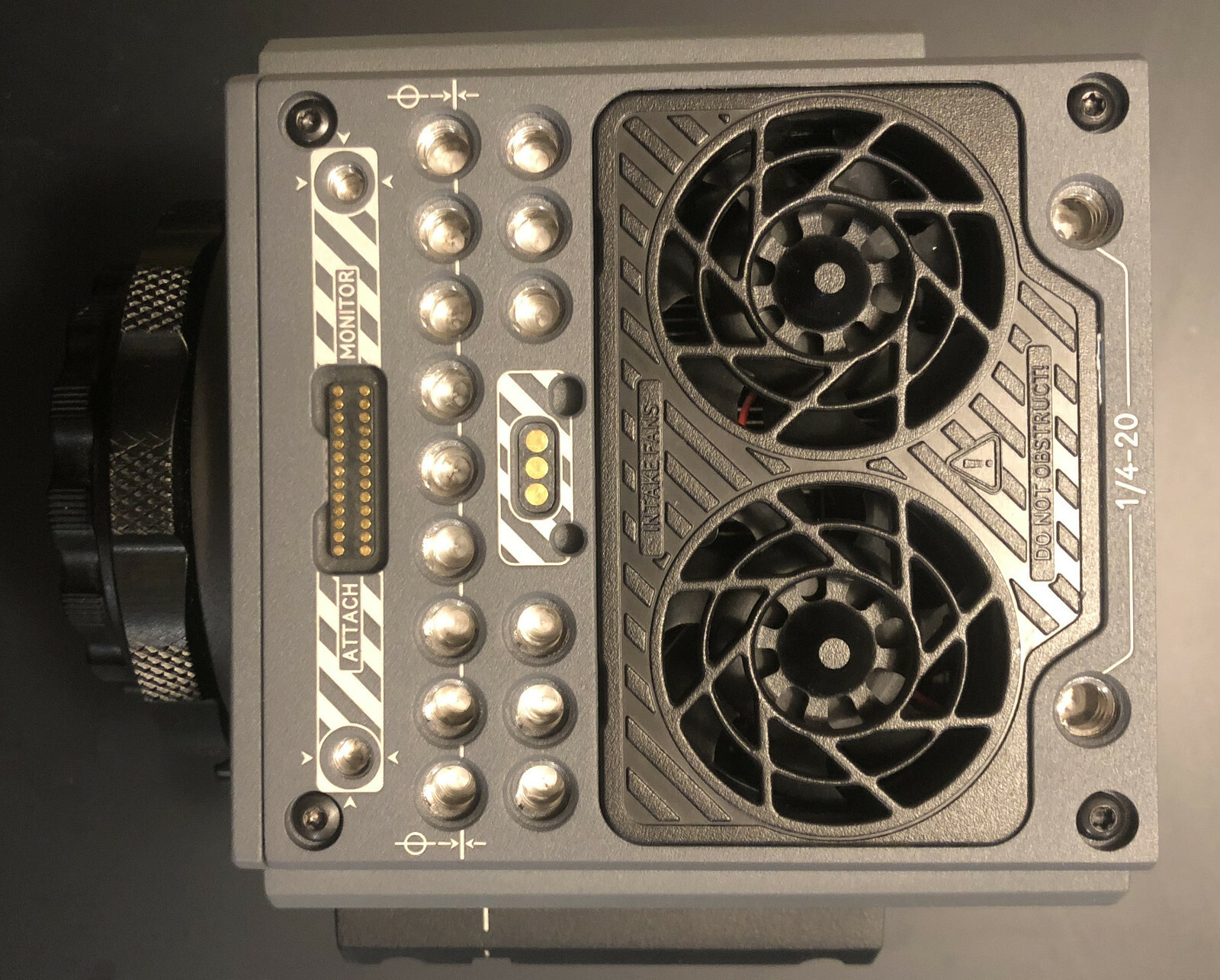 RED SCARLET-W 5K + Canon EF Mount + Low Hours + Skin & Standard OLPF