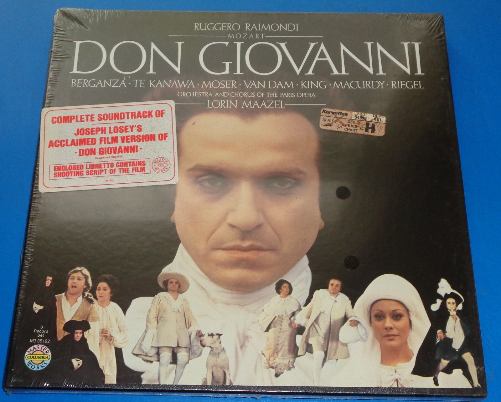 中古】 Mozart： Don Giovanni Taddeu ,Gavazzi ,Tajo ,Rudolf