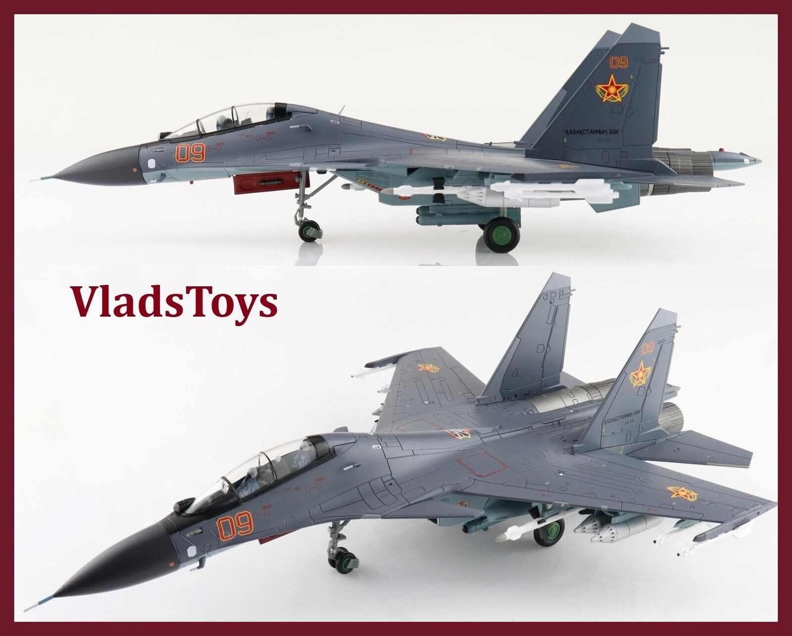 Hobby Master 1/72 Su-30SM Flanker- H Red 09 Kazakhstan Air Hobby Master 1/72 Su-30SM Flanker- H Red 09 Kazakhstan Air