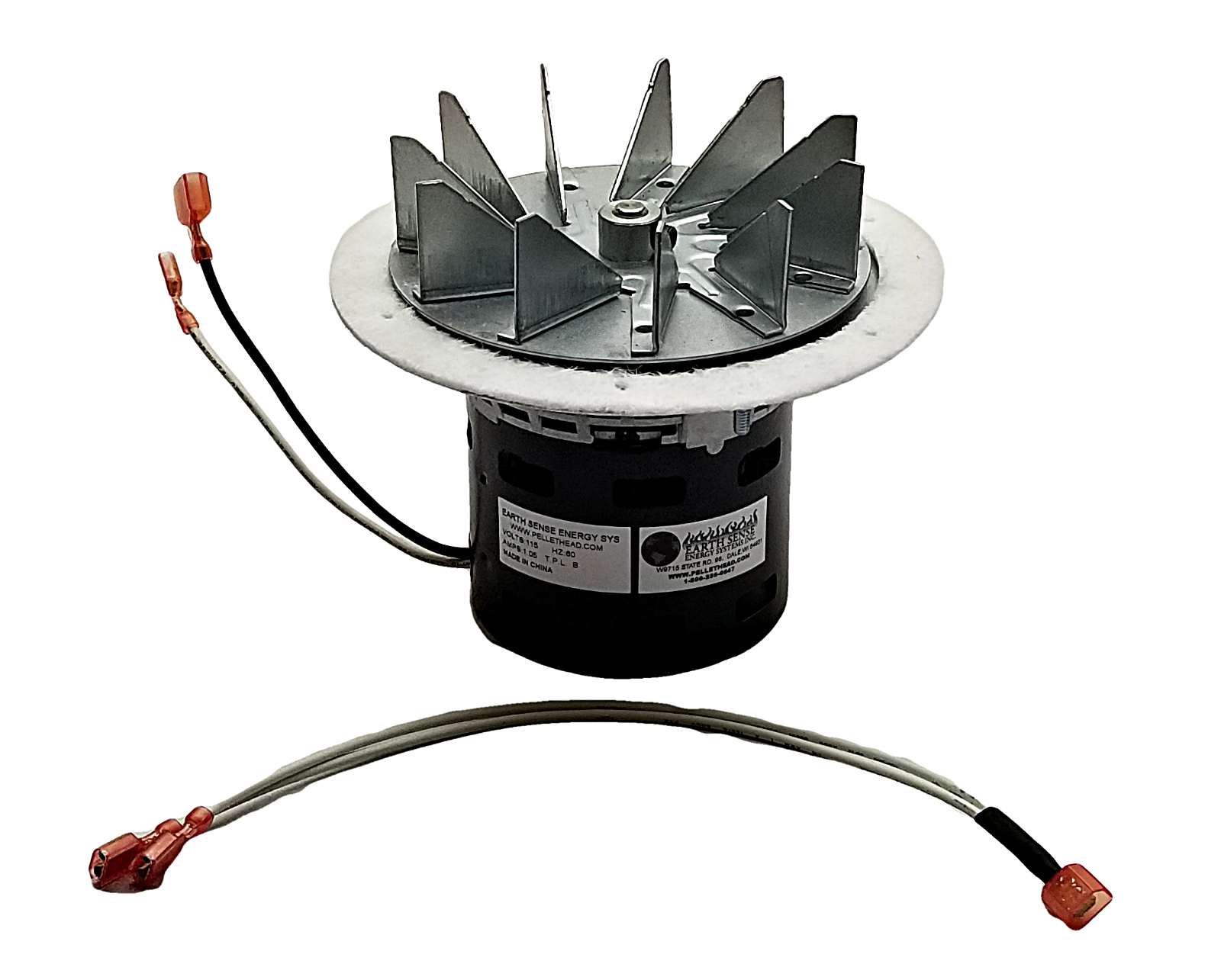 St Croix Pellet Stove Exhaust Combustion Blower Fan W/Gasket - 80P20001