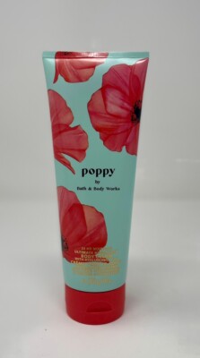 NEW Poppy 8 oz Ultimate Hydration Body Cream Bath & Body Works SHIPS FREE!