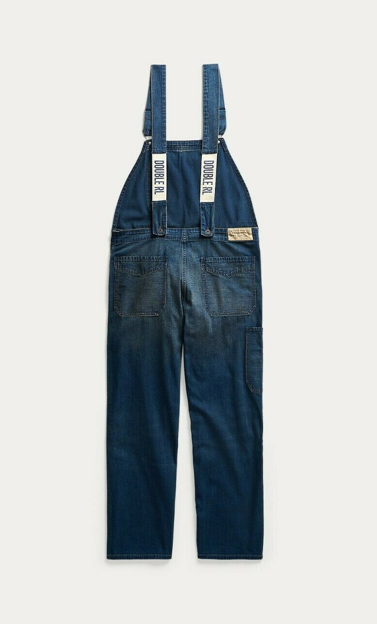 RRL インディゴエプロン ➳ RRL ➳ Indigo Strip Woven Apron #rrl #doublerl