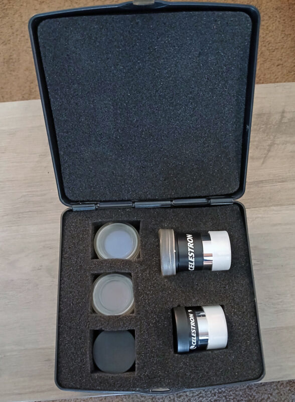 Celestron 94306 PowerSeeker Accessory Kit Extra Lenses And Optics Open Box