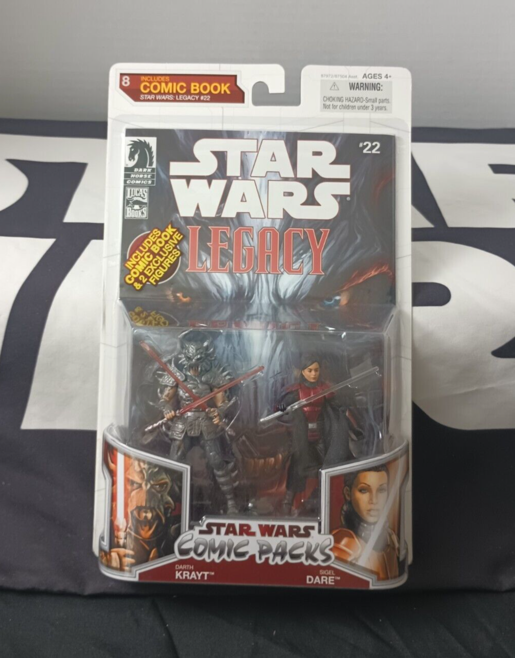 Darth Krayt & Sigel Dare STAR WARS Legacy Collection Comic Packs #22