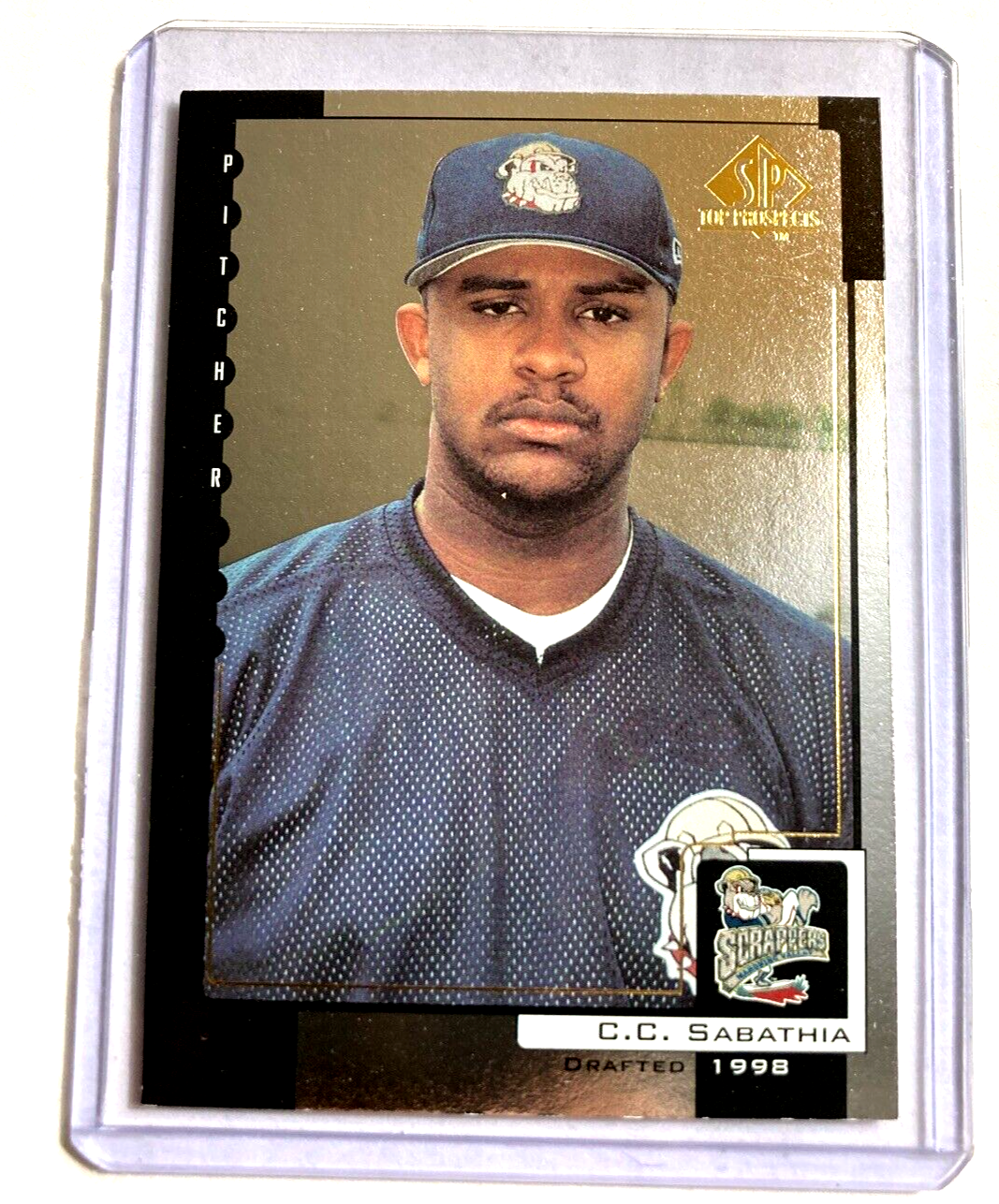 1999 Upper Deck SP Top Prospects #67- CC SABATHIA Rookie RC