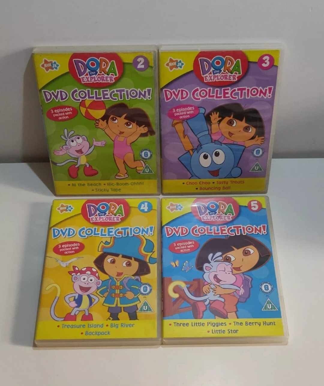 Dora the Explorer DVD Collection No.2 , 3, 4 & 5 Region 2