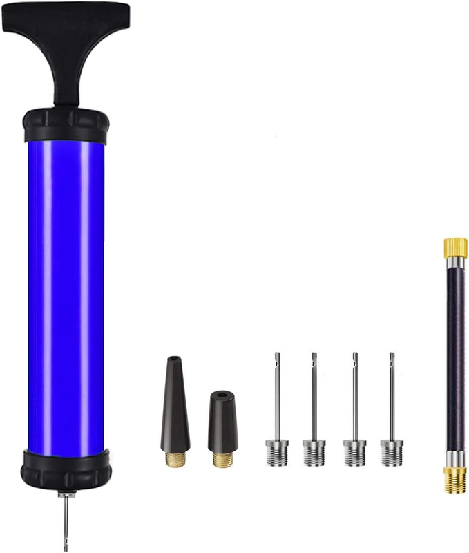 HDNNC Pro Sports Ball Tool, Ball Pump Air Pump with Inflation Needle Nozzles and